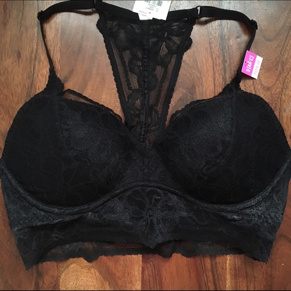 NWT VS Lace Racerback Date Bra S(AA-C)