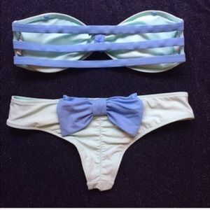 Strappy Bandeau Bikini Top