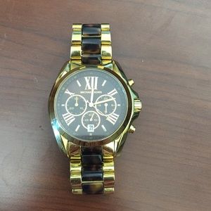 Michael Kors Tortoise Shell Watch