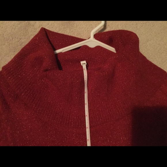 Sparkly cowl neck sweater. - Picture 4 of 4