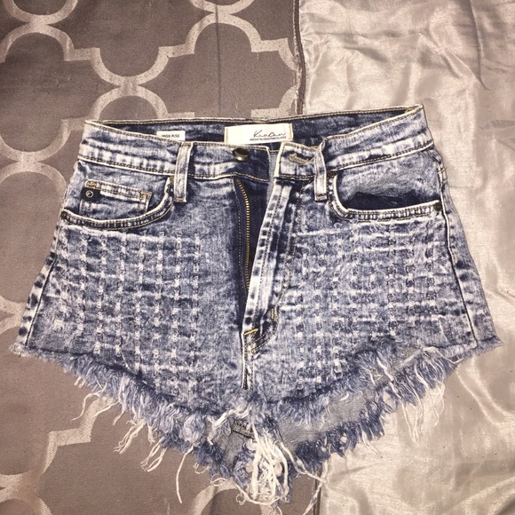 High wasted cut offs