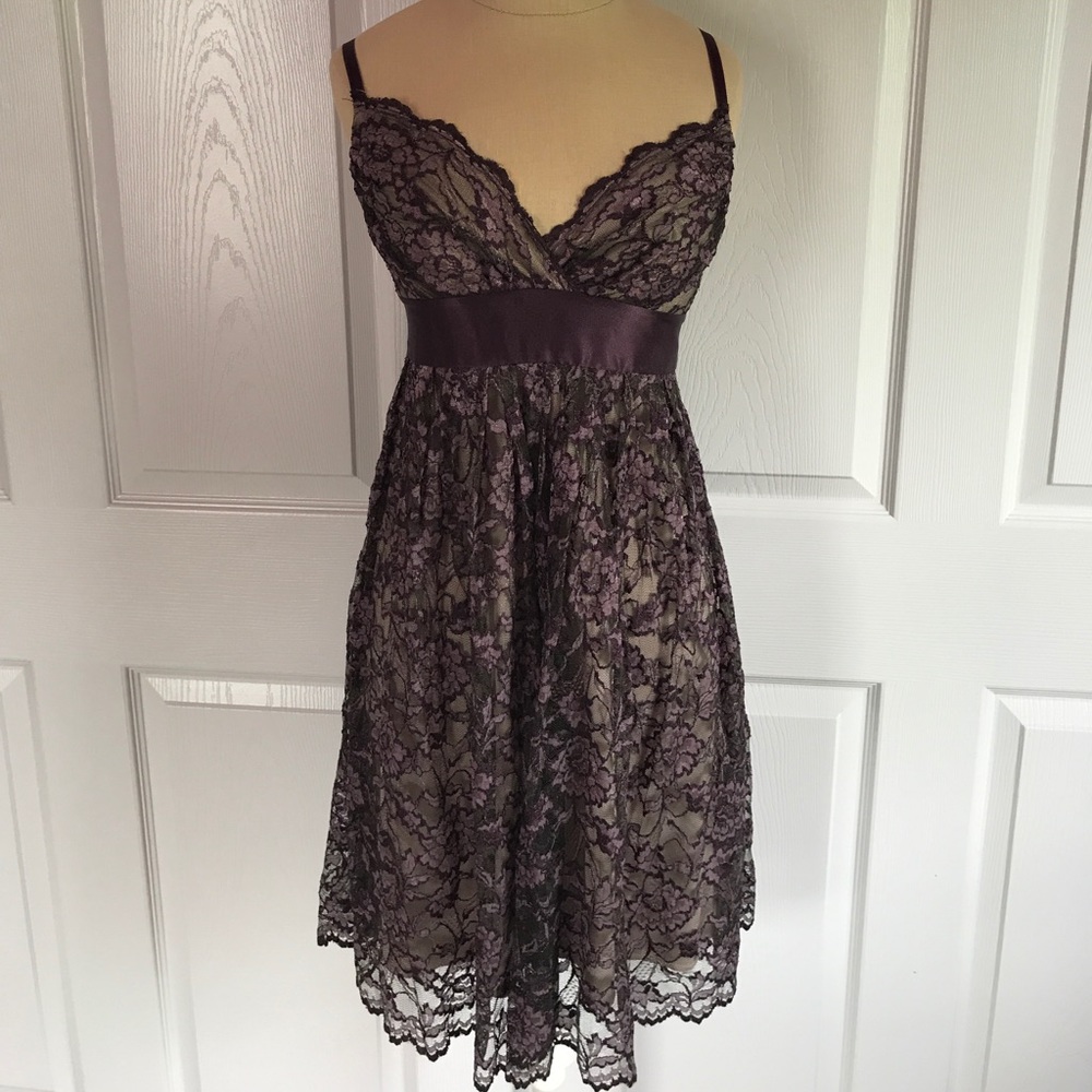 Purple Lace Dress 💜