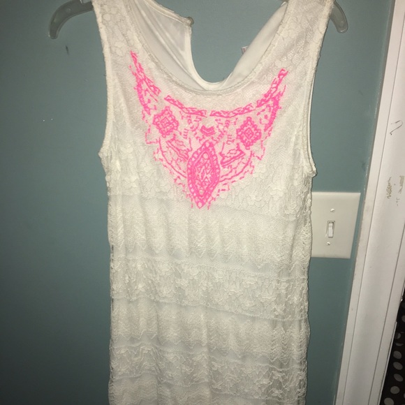 White dress!