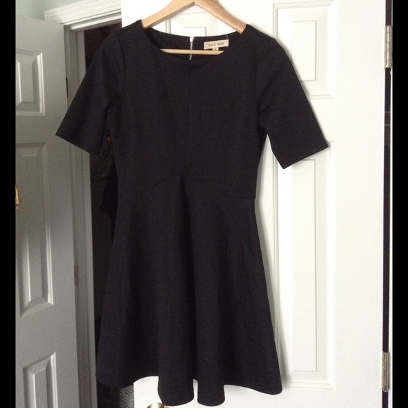 Black Swan flare dress