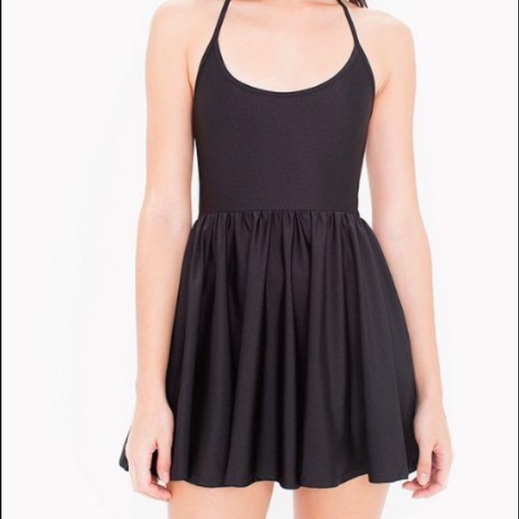 American Apparel tricot figure skater dress