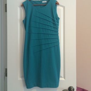 CALVIN KLIEN shift dress