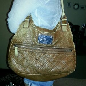 Worn Looking Guess Shoulder Bag