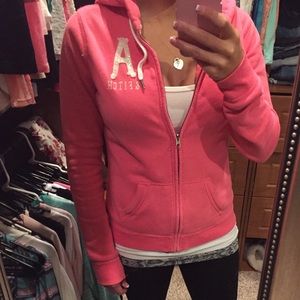 Abercrombie and Fitch zip up sweater