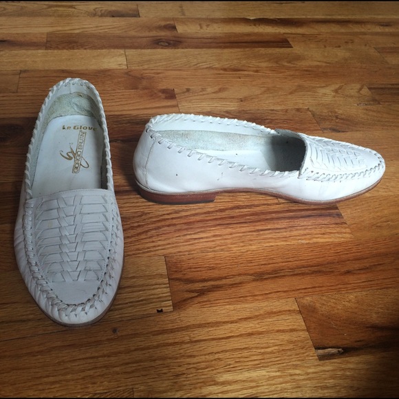 Shoes - Brazilian White Leather Loafers