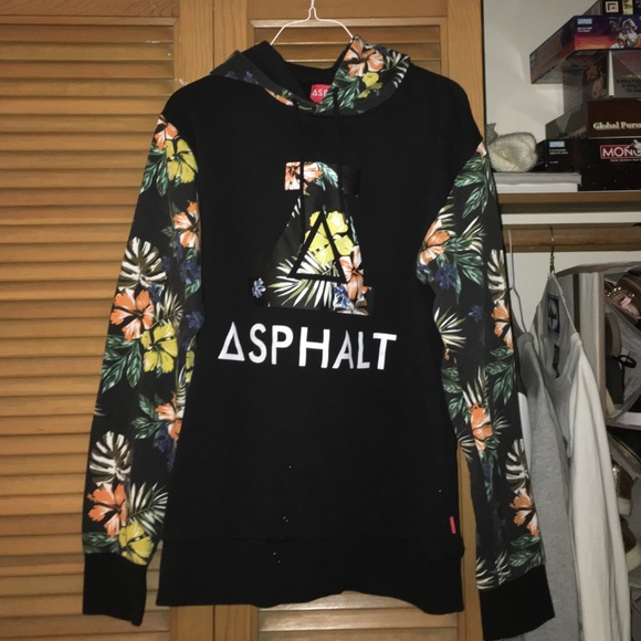 Asphalt Tropical Hoodie
