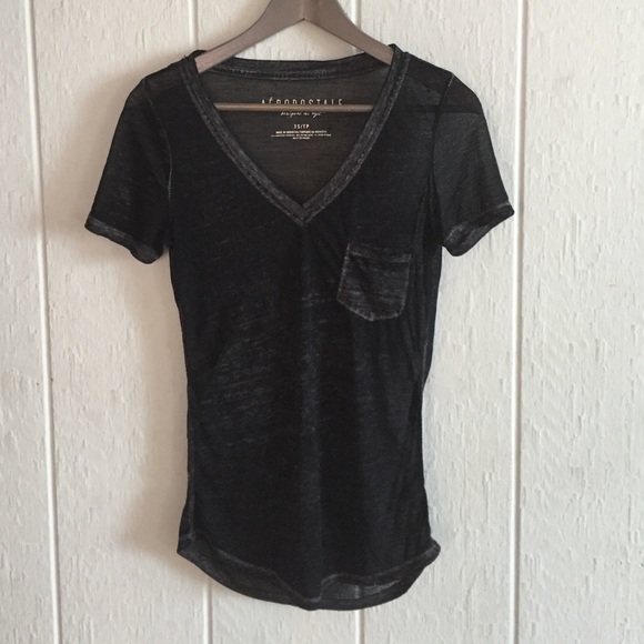 Black/Grey Top