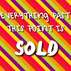 Everything past this point in my closet is sold!