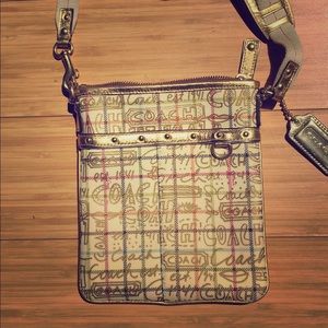 Genuine Coach cross body bag