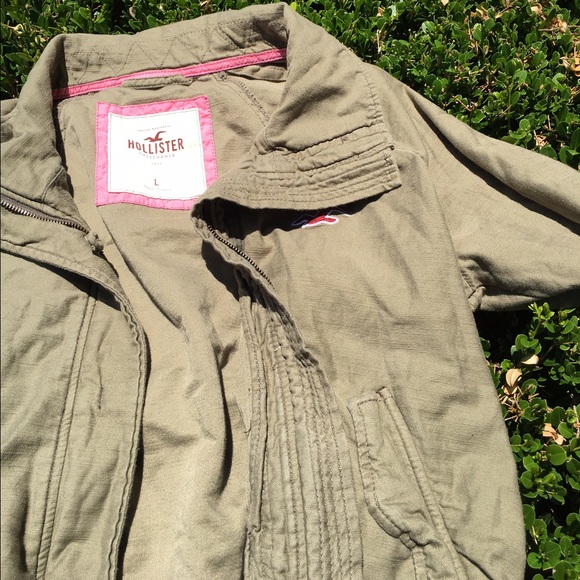Olive Hollister jacket