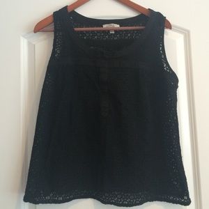 KENAR lace trapeze top