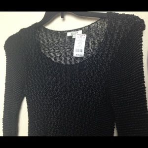 Hot Topic Sweaters - Black Mudd Distressed Lightweight Sweater Stretchy Hot Topic Sweaters - Black Mudd Distressed Lightweight Sweater Stretchy
