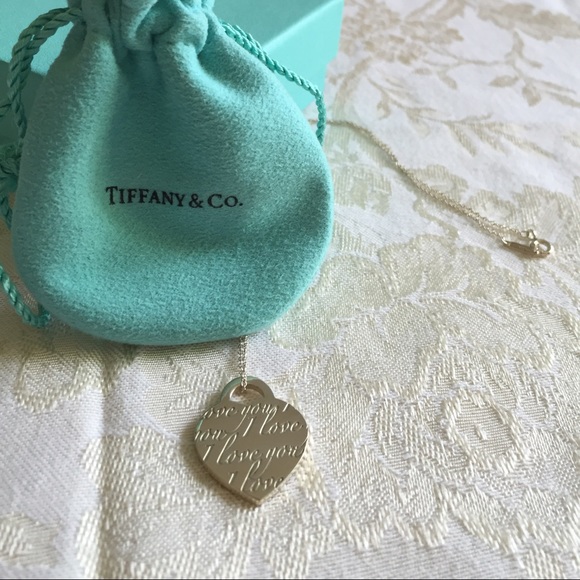 Tiffany & Co. Jewelry - 💖HP💖TIFFANY & CO. RETIRED "I Love You" Necklace