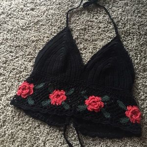 Urban outfitters crochet top