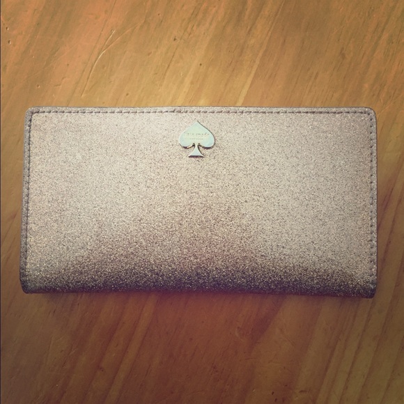Kate Spade glitter bug wallet