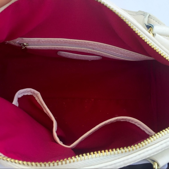 White Steve Madden handbag with removable strap - Picture 3 of 4