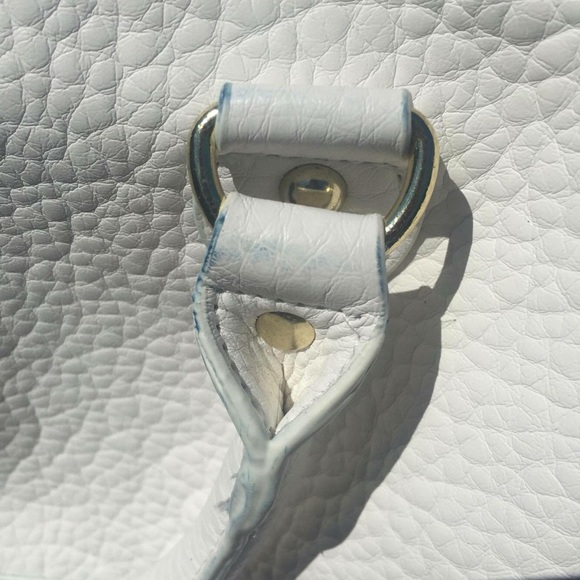 White Steve Madden handbag with removable strap - Picture 4 of 4