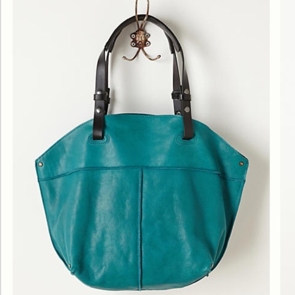 Anthropologie Handbags - SALE! 🇺🇸 HP 🎉 Anthropologie Leather Hobo 🌴