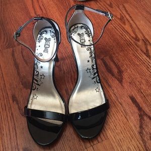 BRASH two strap stilettos