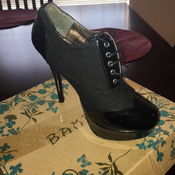 Black high heels