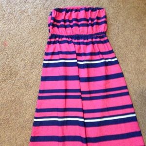 ☀️Barely worn Charlotte Russe strapless maxi dress