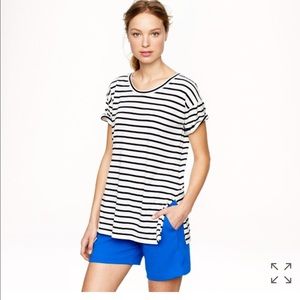 J.Crew Factory Striped Side-Slit Tunic