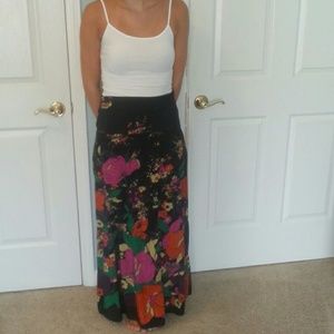 Floral Maxi Skirt