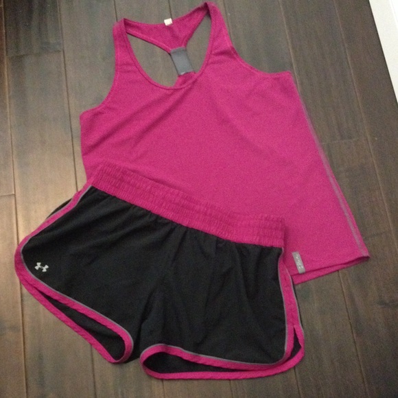 🚫HOLD🚫Under Armour shorts & top