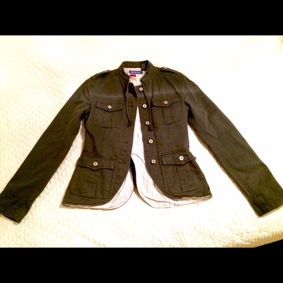 WEEKEND SALE military look blazer Triple 5 soul
