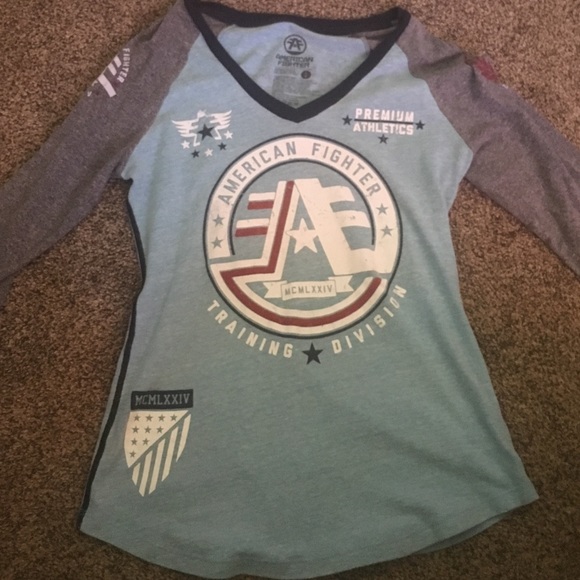American fighter shirt