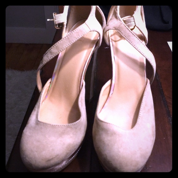 Nude heels