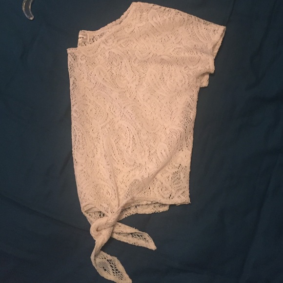 Lace swimsuit cover up or shirt