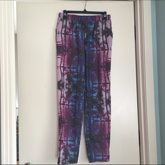 Tropical Printed Pants