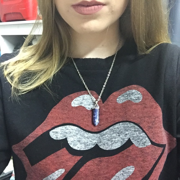 Crystal pendant necklace - Picture 4 of 4