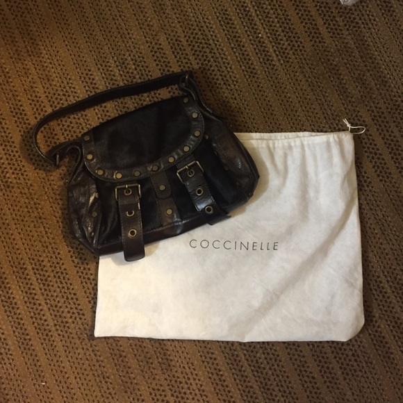 Coccinelle Leather and Fur handbag