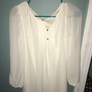 Creme colored dress!