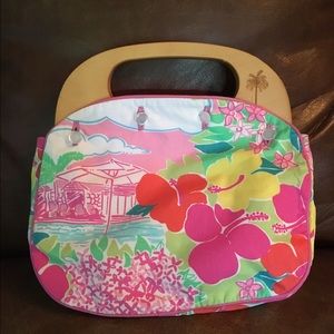 Lily Pulitzer Bermuda Bag w Reversible Cover