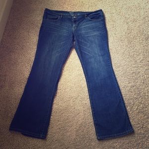 Mossimo Jeans 18R Low Rise Bootcut