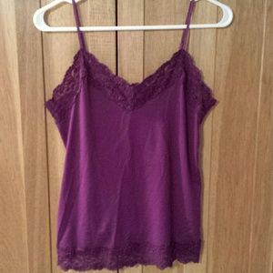 White House Black Market lace camisole