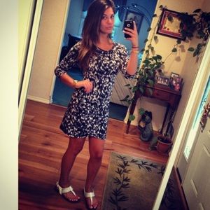 black/white colored dress!!