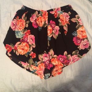 Floral shorts
