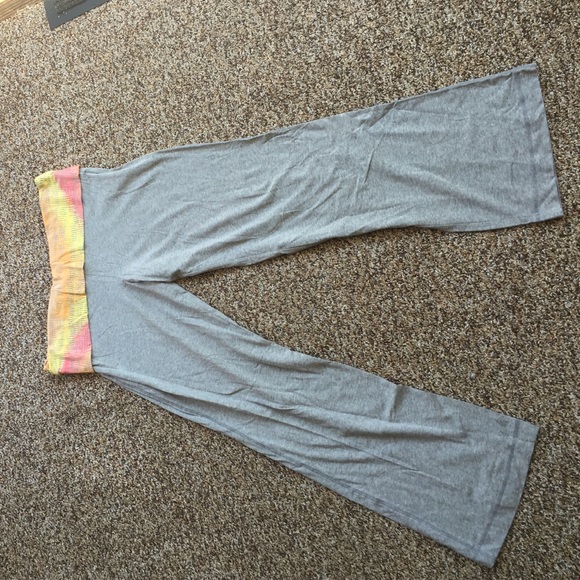 Yoga fold over pant
