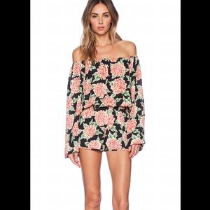 Show me your Mumu floral romper