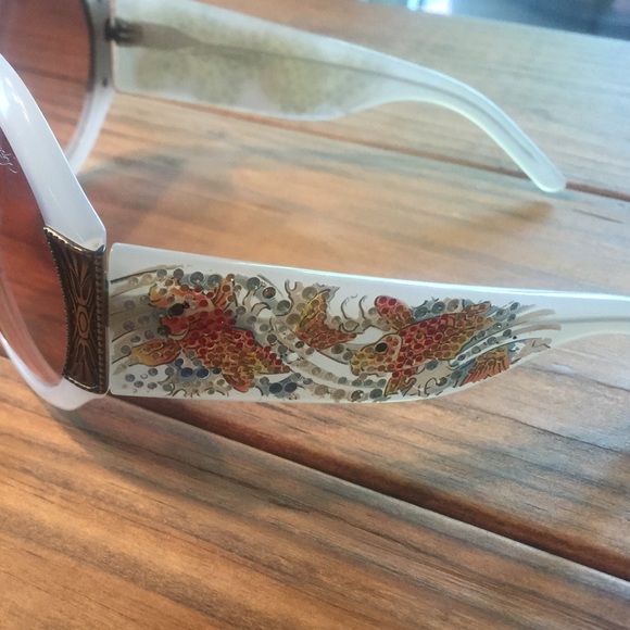 Ed Hardy sunglasses with original case