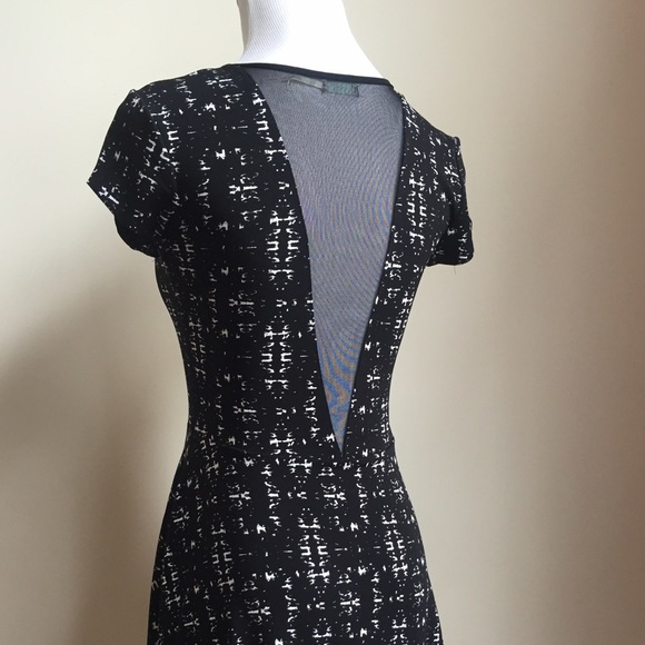 Urban Outfitters Mesh Cutout Fit and Flare Dress - Picture 3 of 4