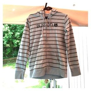 Burton zip-up hoodie